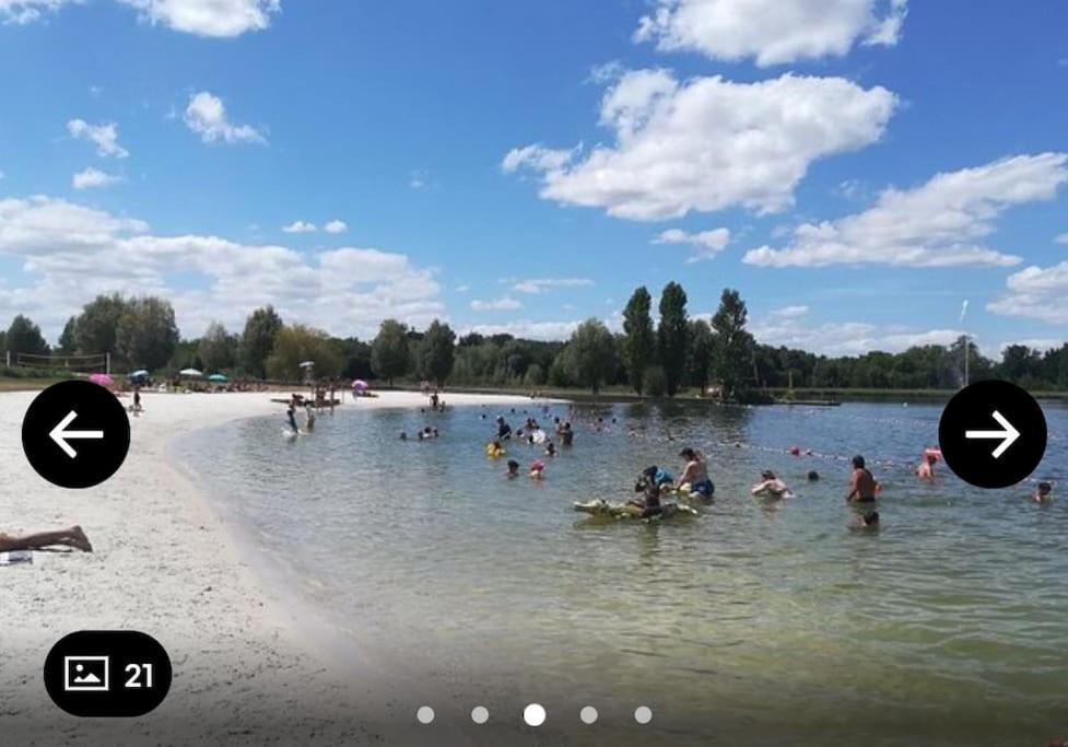 Studio Sur La Plage Des Dagueys Libourne Exterior foto