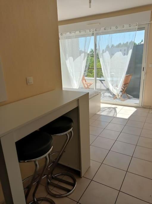 Studio Sur La Plage Des Dagueys Libourne Exterior foto